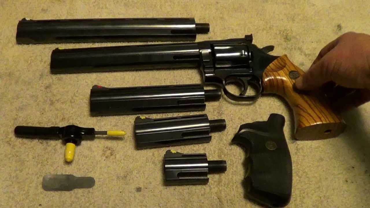 Dan Wesson 357 Revolver 5 Barrel Set