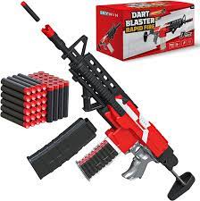 Skywin Electric Toy Gun Kit - Automatic & 3 Shot Burst Shooting Game Toy with 100